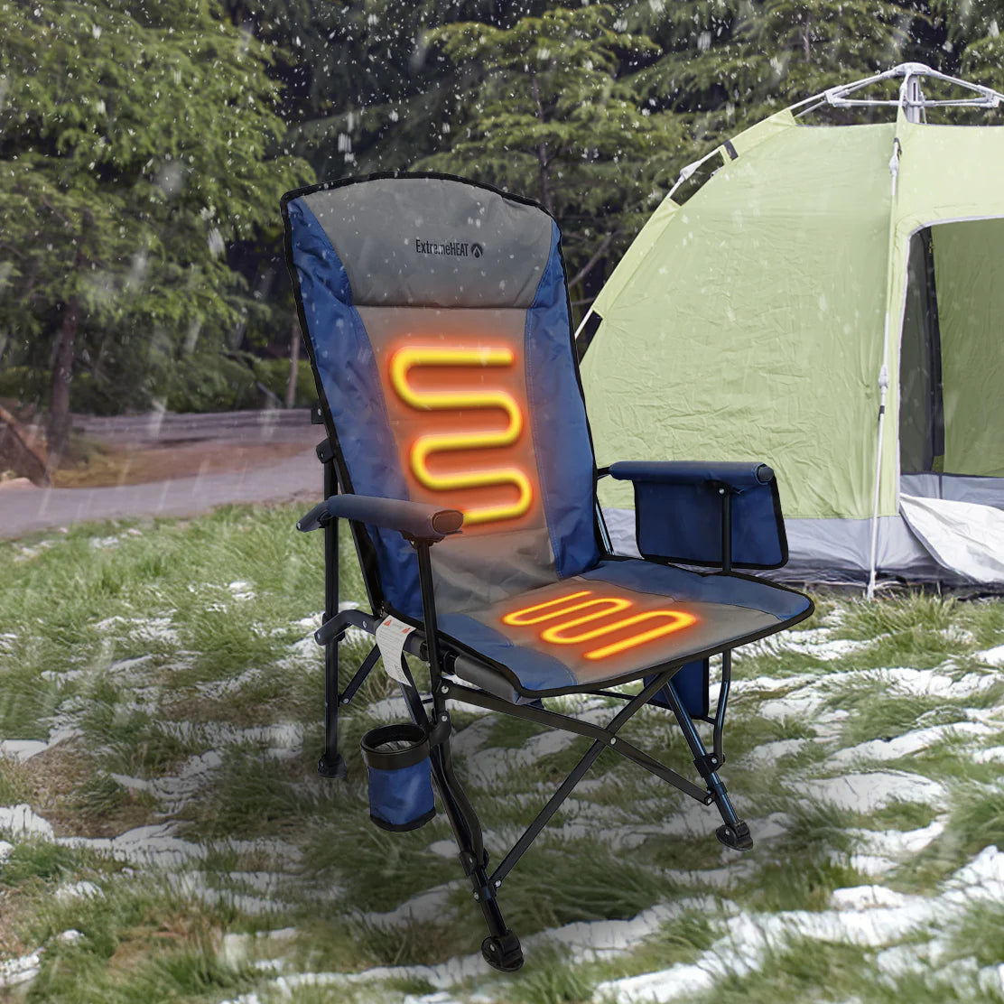 ExtremeHEAT Heated Camping Chair image 0