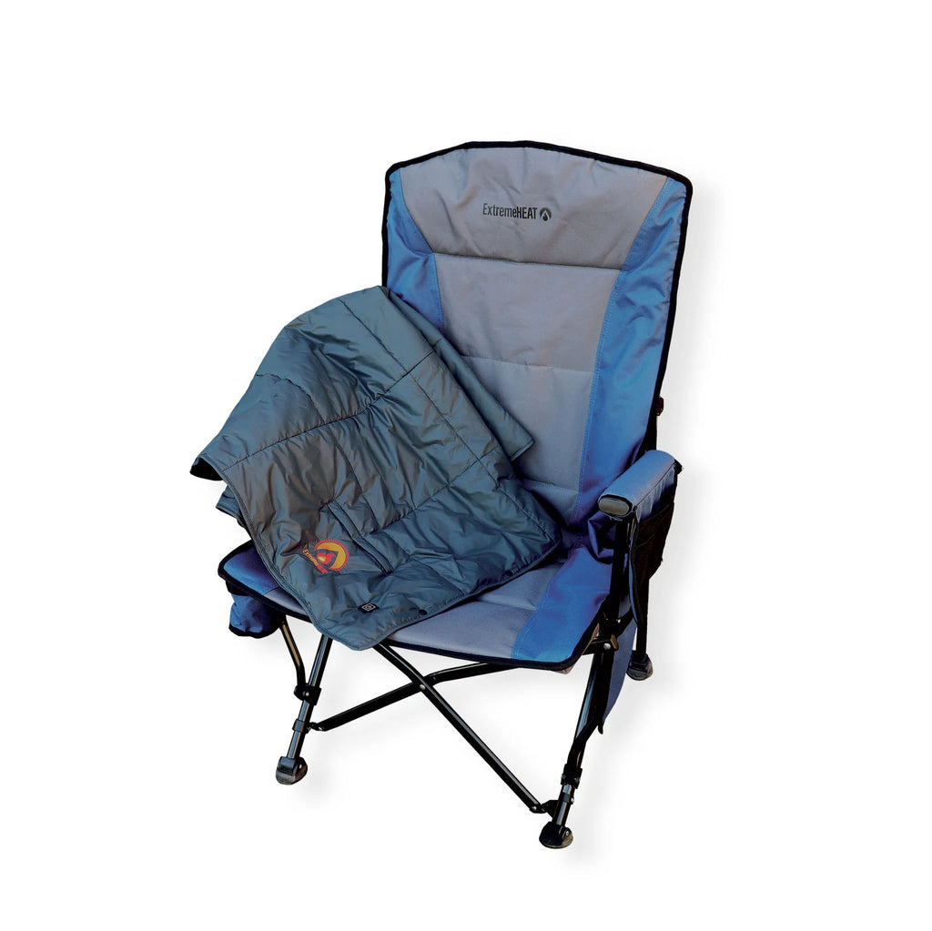 ExtremeHEAT Heated Blanket & Chair - Holiday Gift Bundle image 0