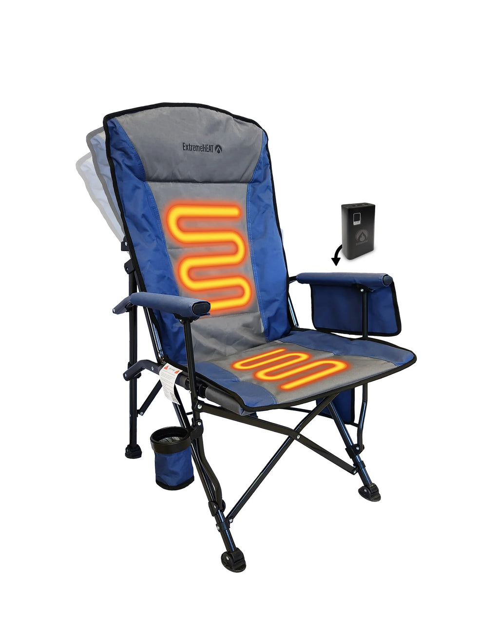 ExtremeHEAT Heated Blanket & Chair - Holiday Gift Bundle image 7