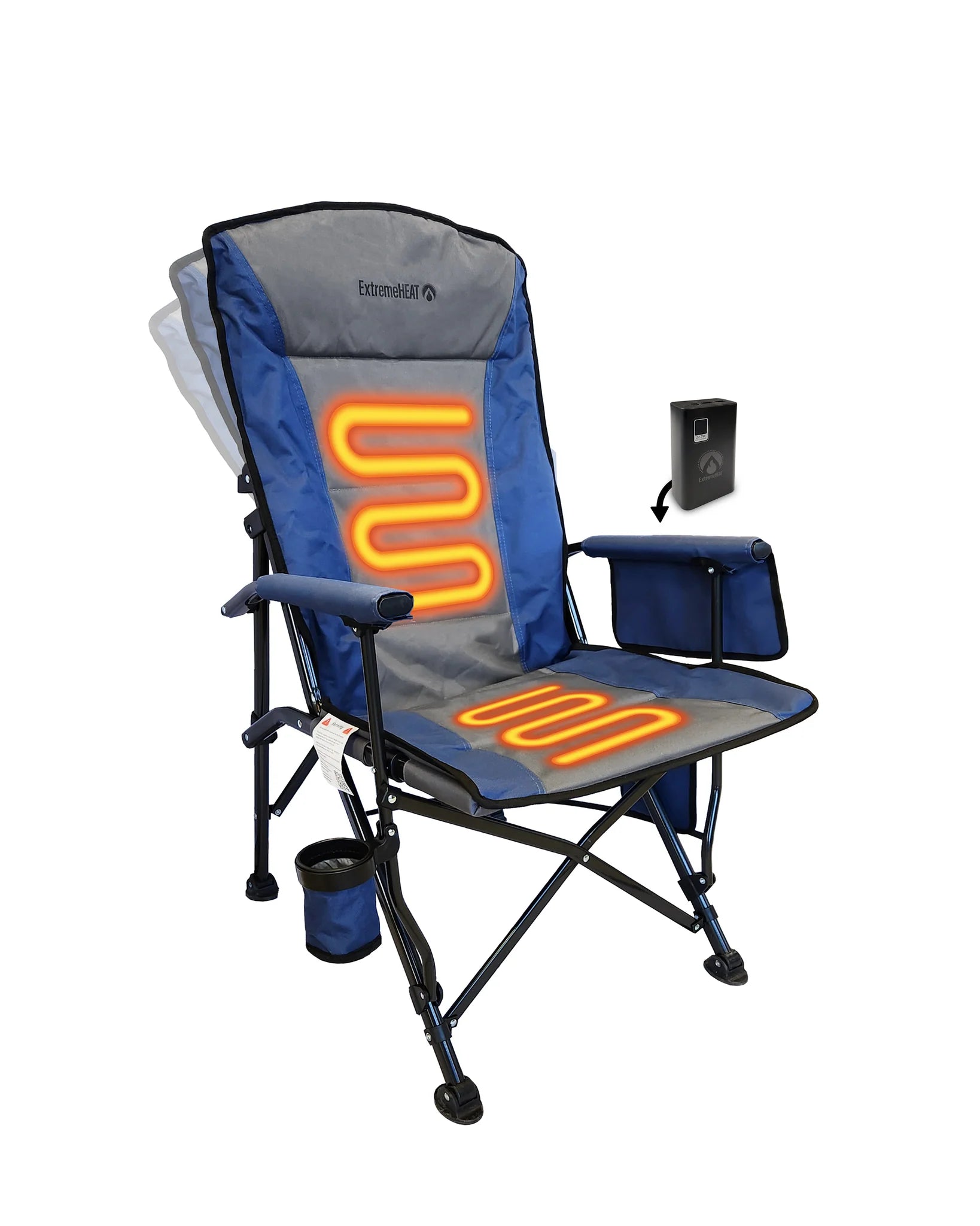 ExtremeHEAT Heated Blanket & Chair - Holiday Gift Bundle image 7