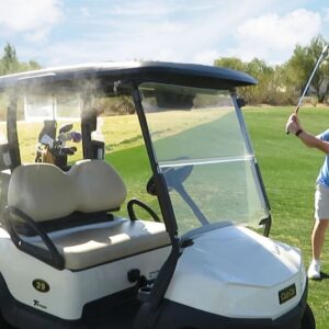 LuxMist Golf Cart Misting System by ExtremeMist