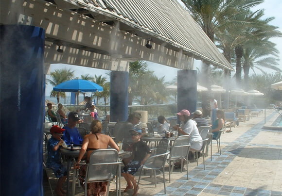 Misting Fans That Cool Every Corner of Your Outdoor Space