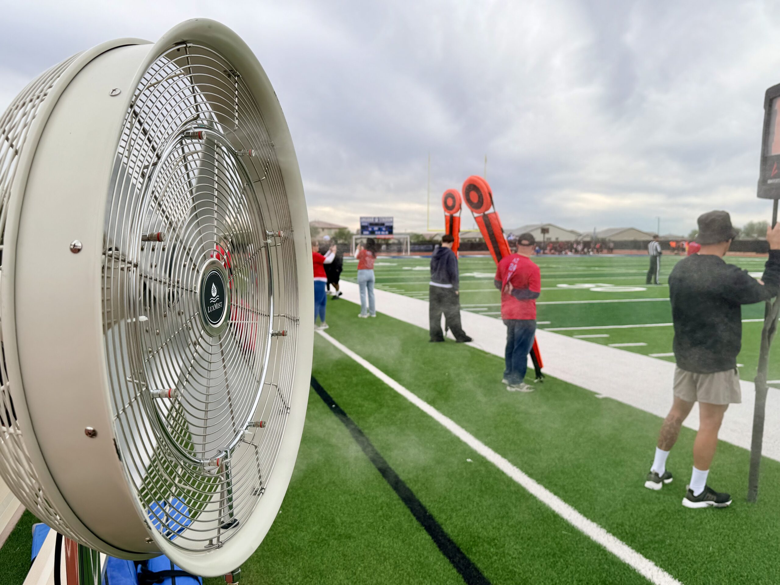 Outdoor Cooling Solutions Designed for Hot Desert Climates and Large Patios​